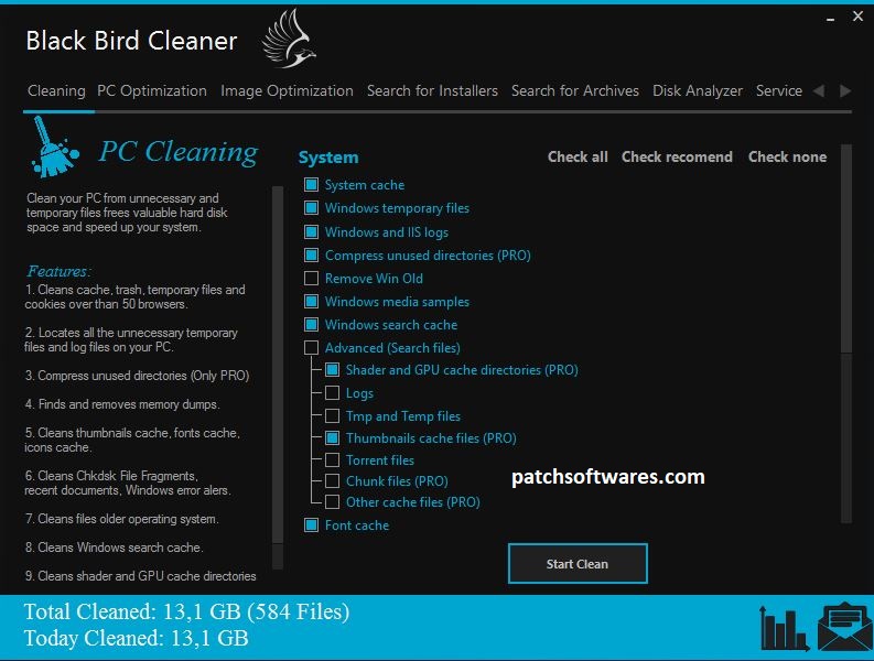 Black Bird Cleaner Pro 2022 Crack With Serial Key Free Download